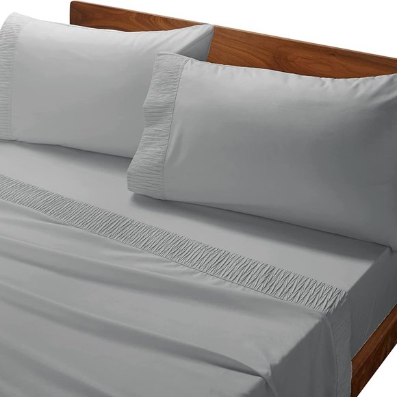 4 PCS Sheets Set  - Soft Bed Sheets , Cooling Microfiber - Picture 15 of 16